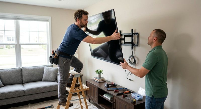 Flatscreen Tv Mounting in Olathe, KS