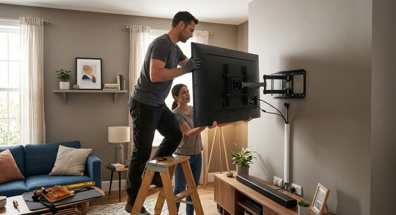 Television Hanging Service in Denver County, CO